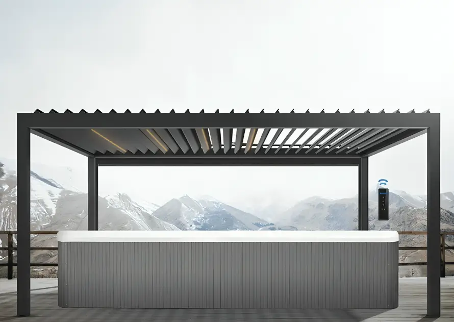 Pergola Premium – Solution d'ombrage extérieure élégante